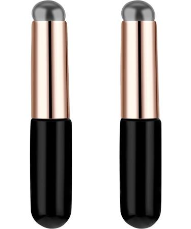 2 Pcs Silicone Lip Brush Silicone Lip Applicator with Cap Elastic Silicone Lip Balm Applicator Reusable Lip Mask Applicator Lip Smudge Brush for Lipstick Lip Gloss Lip Tint Lip Mask Lip Makeup Brush - Buy Online on GoSupps.com