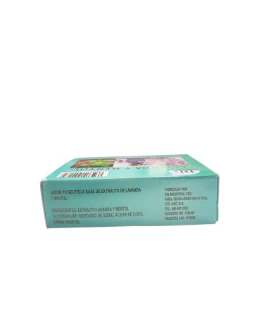 Diosa Hebe Lavender and Menthol Soap 100g | Refreshing International Shipping Available - Buy Online on GoSupps.com