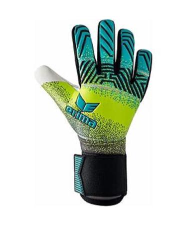 Erima Youth Flex Rd Robusto Goalkeeper Gloves 4 petrol/lime/black