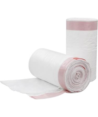 Doryh 6 Gallon White Drawstring Trash Bags/Office Garbage Bags 120 Bags - Buy Online on GoSupps.com