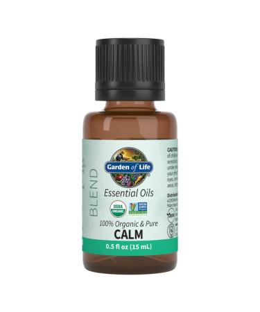 Garden of Life Garden Of Life Organic Essential Oil, Calm Blend, 0.5 fl. oz. chamomile 0.5 Fl Oz (Pack of 1) - Buy Online on GoSupps.com
