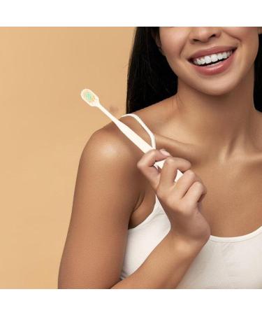 GLEAVI 9 Pieces Soft Manual Toothbrush Set - Wide Brush Head for Home Use - Ideal for Sensitive Gums - International Shipping Available - Buy Online on GoSupps.com