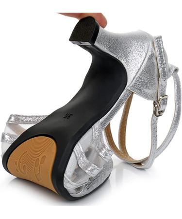 Buy TangDao Women's Salsa Latin Dance Shoes | Strappy Block Heel Tango Pumps in Red - Size 41 EU - Buy Online on GoSupps.com