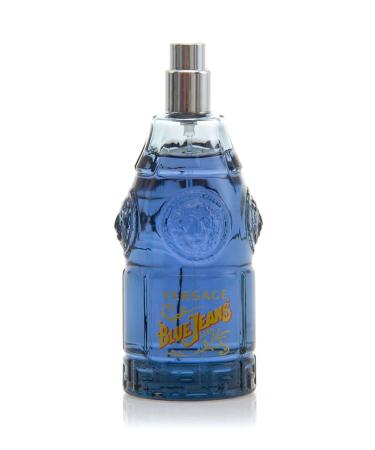 VERSACE Eau De Toilette Spray Blue Jeans 2.5 Ounce Blue Jeans 2.53 Fl Oz (Pack of 1)