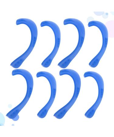 Healeeved 4 Pair Facial Mask Ear Hooks & Accessories - Adjustable Hearing Protection - Disposable Mask Ear Cable Hooks (1 Pack Blue) - Buy Online on GoSupps.com