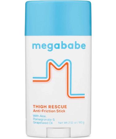 M e g a b a b e Thigh Rescue Anti-Chafe Stick | Prevents Skin Chafe & Irritation | Thighs arms Bra-Lines & More