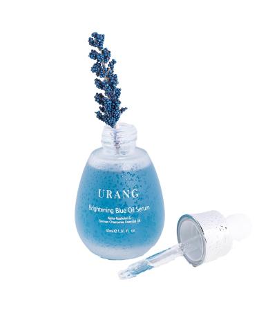 Blue Oil Serum | Vegan Natural Deep Moisturizer Supports Shine & Vibrancy For Dull Skin | For All Skin Types Oily Dry & Sensitive | Natural Skin Care | 1.01 Fl oz