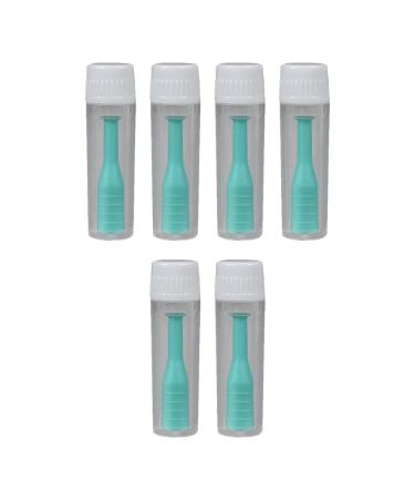 ULTECHNOVO 18 Pcs Contact Lens Suction Stick Contact Lens Plunger Jaw Trainer Contact Lens Remover Contact Plunger for Soft Contacts Suction Cup Abs Glasses Case Shortsighted Greenx3pcs 5x0.8x0.8cmx3pcs