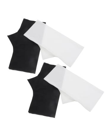 Ipetboom 2 Pairs Shield Gloves Fingerless Sunblock Gloves Nail Polish Gloves Manicure Gloves Nail Lamp Gloves Nail Art Accessory Gloves to Protect Manicure Nail Uv Gloves Gel Summer Nylon