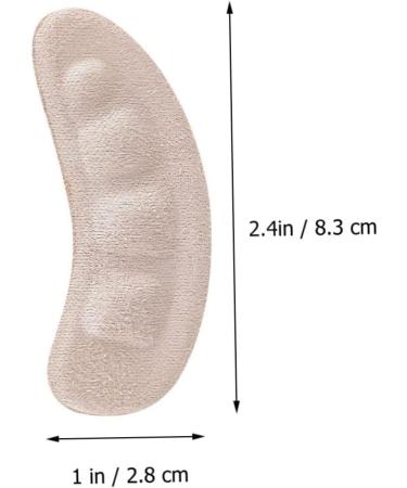 Mobestech 8 Pairs Anti-Wear Stickers for High Heels - Heel Grips & Liner Pads for Women's Shoes - Clear Sweat-Absorbing Solution for Stripper Heels & Sandals - Buy Online on GoSupps.com