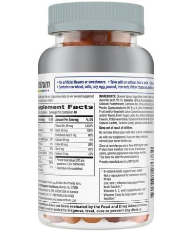 Centrum Silver Men 50 Plus - 80 Multivitamin Gummies | Fusion Shop Store Week Case | Pack of 1 - Buy Online on GoSupps.com