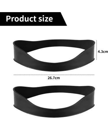 Neckline Shaving Template and Hair Trimming Guide Curved Silicone Band Haircut Haircut Band for DIY Home Haircuts Silicone Haircut Band with Softness and Elasticity Hair Trimming Tool for Man - Buy Online on GoSupps.com