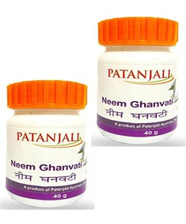 NEEM GHAN VATI 40GM (PACK OF 2)