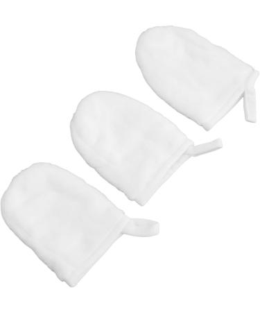 Flannel Makeup Remover Gloves | Exfoliating Towelette for Effortless Lipstick & Makeup Removal - Buy Online on GoSupps.com