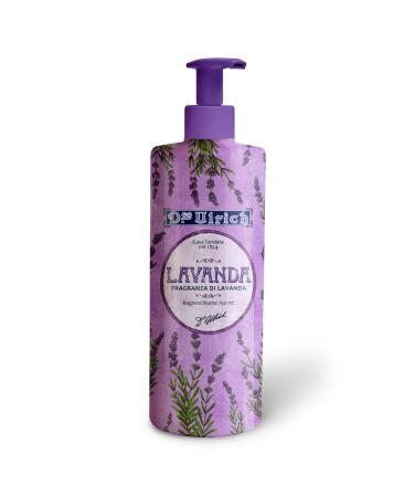 Ulrich Bubble Bath Lavender Sweet Almond Oil & Lavender Essential Oil - PEG Parabens Silicones Free 750ml