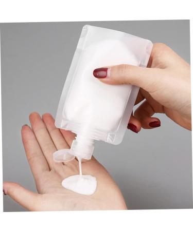 minkissy 1 Set Flap Lotion Bag Shampoo Container Portable Spout Pouch Travel Size Container Travel Toiletries Travel Pouches for Toiletries Liquid Square The Pet Clamshell Dispenser - Buy Online on GoSupps.com