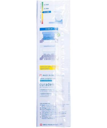 Curaprox 5 x Toothbrush CS 1560 Soft - Manual Toothbrush for Adults with 1560 CUREN Bristles - Soft Random Color - International Shipping Available - Buy Online on GoSupps.com