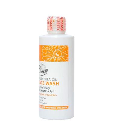 FARMASI DR. C. TUNA Calendula Oil Face Wash | Moisturizing & Soothing for Sensitive Skin | Vegan | 3.4 fl oz / 100 ML - Buy Online on GoSupps.com