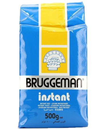 Bruggeman Instant Dry Yeast 4X500g Pack | Premium quality for lean dough | Suitable for almost every recipe and every baking technique