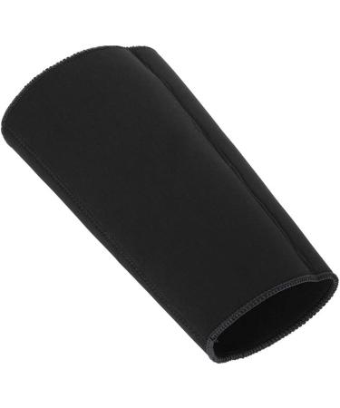 Elastic Calf Brace for Hiking & Running | Compression Sleeve for Torn Muscles & Shin Splints | Calf Support Guard - Black - Buy Online on GoSupps.com