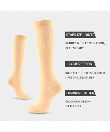 WOOAUTO 3 Pairs Compression Stockings 15-20 mmHg - Zip Compression for Varicose Veins & Swollen Legs - Ideal for Athletes Travel and Edema - XXL Size - Buy Online on GoSupps.com