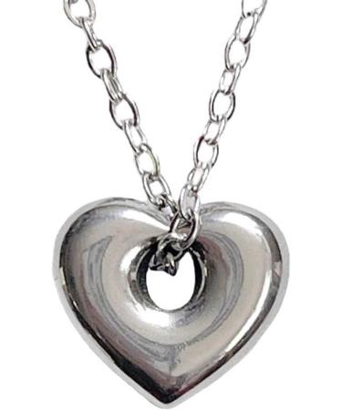 Oralgos 2023 Hollow Heart Necklace - Simple Pendant Jewelry for Women & Girls Perfect Wedding Gift - Buy Online on GoSupps.com