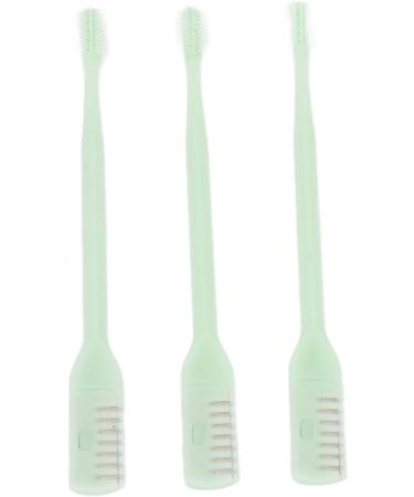  HELEVIA 3Pcs Manual Nose Hair Trimmer Double Heads 360 Degree Rotation Deep Cleaning Nose Hair Cutter Mint Green - Buy Online on GoSupps.com