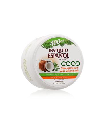 Instituto Espa ol Tarro Coconut Body Cream 400 ml - Buy Online on GoSupps.com