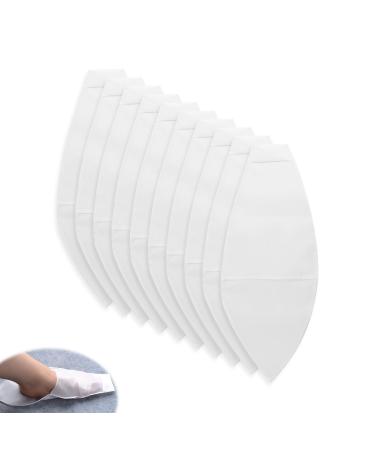 Tianlin 10 Pieces attraction compression stockings white dressing aid for compression stockings with an open tip stockings attracted suitable for everyone with special care needs