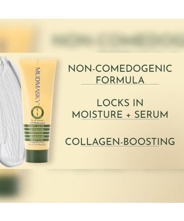 MUDMASKY Serum-Infused Moisturizer - Lightweight Non-Comedogenic Face Cream - Deep Hydration - Imported from France - Best International eCommerce Shipping - Buy Online on GoSupps.com