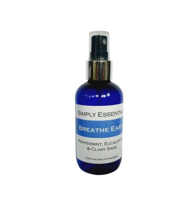 Simply Essential Breathe Easy Aromatherapy Pillow Spray with Peppermint Eucalyptus & Clary sage Essential Oils 100ml