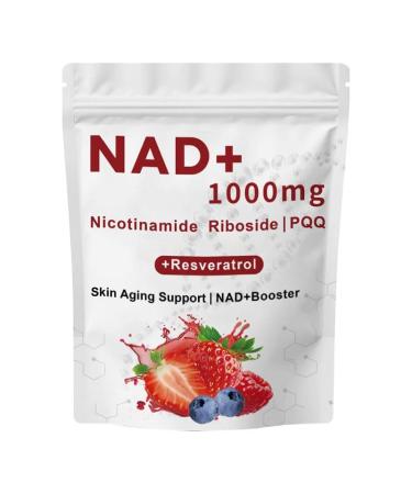 Zotreval NAD Resveratrol Supplement 30 NAD Liquid Packets - Fast Absorbing Liquid Formula with Nicotinamide | Riboside | PQQ Cellular Energy & Metabolism Support NMN Supplement Alternative