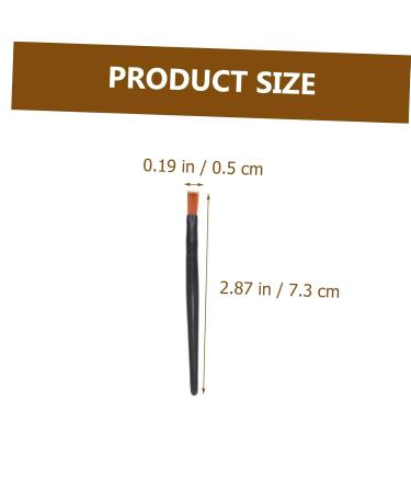 Buy Angoily 100pcs Mini Lip Brush Set - Disposable Lip Makeup Wands for Women | Bulk Mascara Tools & Eye Shadow Brushes - Buy Online on GoSupps.com