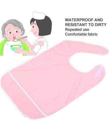 Waterproof Oil-Repellent Libs for Adults | Velcro Fastener Reusable & Washable for Seniors - Buy Online on GoSupps.com