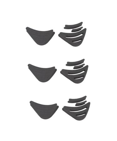 Gatuida 3 Pairs Toe Cushions for Women Too Big Shoe Filler Reusable Shoe Fillers Women Shoe Inserts Foot Brace Pads Toe Filler Orthotics High Heel Toe Inserts Sponge Go Forward