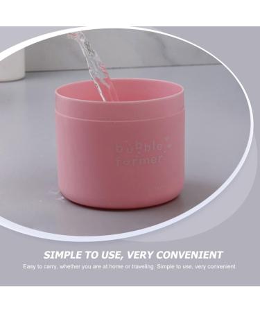 6pcs Makeup Cups Soap Whip Bubbling Foaming Tool Facial Making Using Device Maker Foamer Bottles Bathroom Foam Former Bubble Manual Dispenser Travel Pink Cup Empty Chic - Buy Online on GoSupps.com