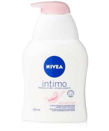 Nivea Intimo Sensitive Intimate Wash Lotion 250 ml / 8.3 fl oz (with pump)