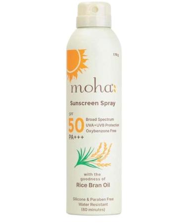 Sheltr SPF 50 Sunscreen Spray UVA+UVB Protection Lightweight No White Cast Broad Spectrum PA +++ | For Women & Men | 170gm Each