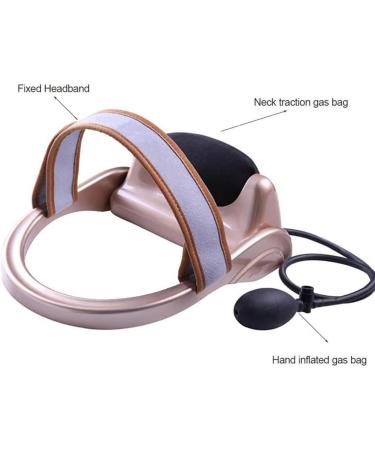 Buy Adjustable Cervical Traction Device | Inflatable Neck Support & Stretcher for Neck Pain Relief & Stiffness - Buy Online on GoSupps.com