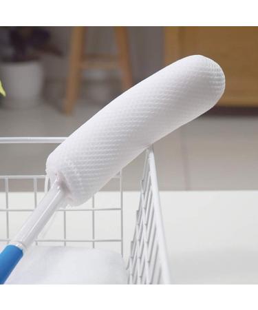 Silicone Shower Brush & Back Scrubber - Long Handle Body Scrub for Bath - International Shipping - Buy Online on GoSupps.com