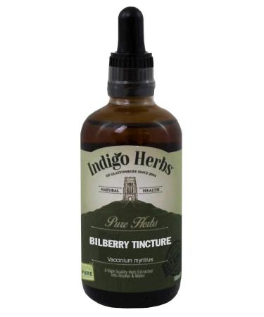 Indigo Herbs Bilberry Tincture 100ml 100 ml (Pack of 1)