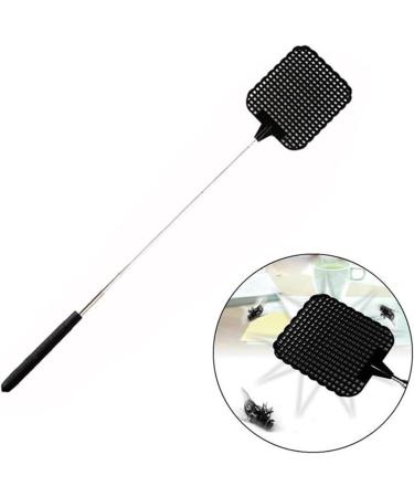 Extendable Fly Swatter -4 Pcs Plastic Telescopic Stainless Steel Rod Flapper Mosquito Bug Swatter - Buy Online on GoSupps.com