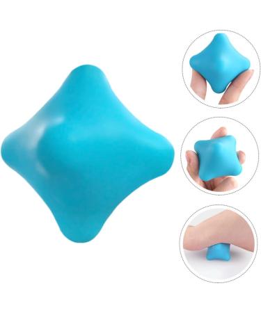 Healeved Silicone Massage Globe - Hand & Foot Massage Balls for Relaxation & Training | 5.7cm Blue - Buy Online on GoSupps.com