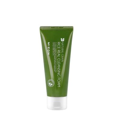 MIZON Rice Real Cleansing Foam  Cleansing Foam  Remove Dead Skin  Hydrating  Soothing  Moisturizing  Tone Correction  Korean Skincare (150ml 5.07 fl oz)