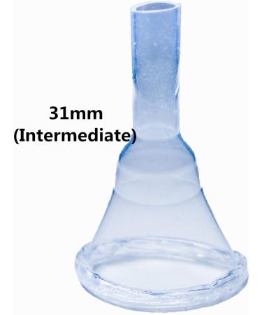 Male Complete Urinary Incontinence Kit | 7 Condom Catheters & Premium 1000ml Leg Bag | 8 Piece Set for Easy Self-Sealing & Draining - 31mm (Intermediate - Buy Online on GoSupps.com