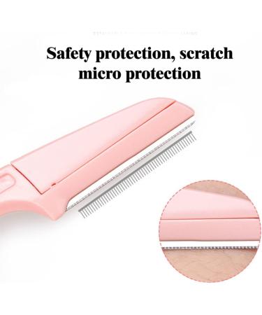 Eyebrow Razor for Women | Foldable Facial Shaver & Trimming Scissors | 3-Piece Dermaplaning Tool Set - Buy Online on GoSupps.com