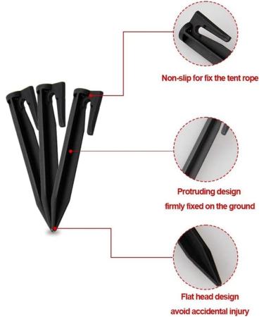 ISTOVO 50 Bit Line Pressing Nail Sensitive Nail for Woodworking Lawn Mower Biodegradable Signal Line Nail for Ash Mat - Buy Online on GoSupps.com