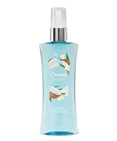 Body Fantasies (1 Bottle Body Spray - Coconut Fantasy Scent - 3.2 fl oz Coconut Fantasy 3.2 Fl Oz (Pack of 1)