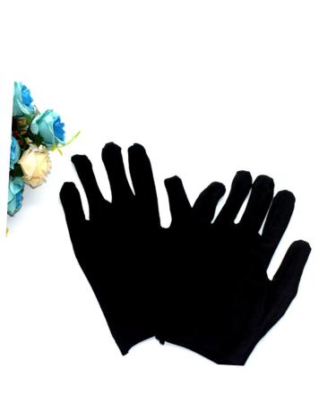 POPETPOP 12 Pairs Disposable Work Gloves Hand Gloves White Cotton Gloves lab Work Gloves Pot Holder Gloves Hand Cover Cotton Work Gloves Labour Protection Gloves Absorb Sweat Fireplace Man 19x10cm - Buy Online on GoSupps.com