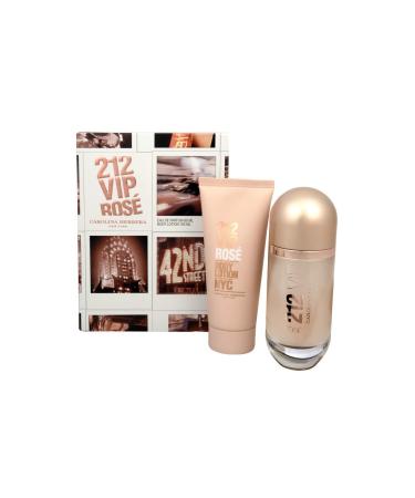 Carolina Herrera 212 VIP Rose Fragrance Set for Women 2.7 Ounce (Pack of 1)